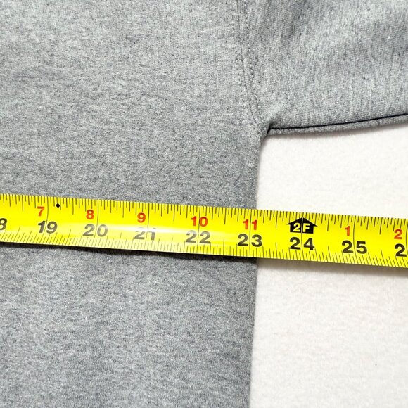 Athletic Works Men's Fleece Gray Crew Sweatshirt L (42-44) Moisture Wicking NWT - Picture 10 of 11